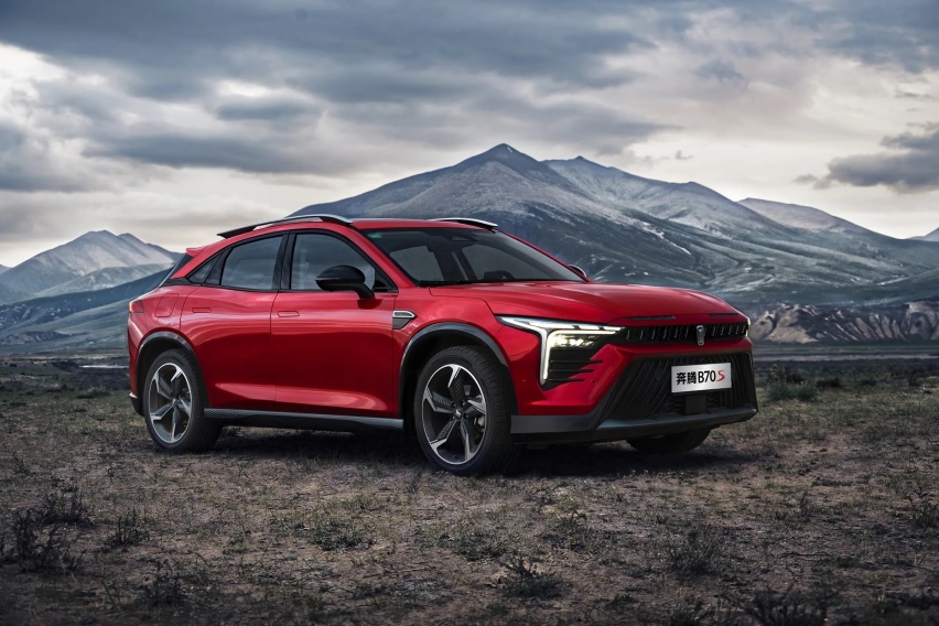 溜背轿跑SUV 奔腾B70S开启预售 11.09万元起