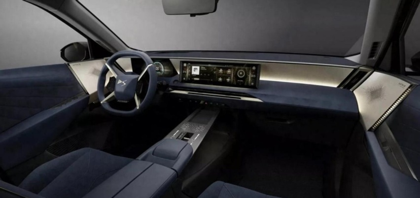 论设计还是法系车！DS N°8内饰官图曝光，续航或750公里
