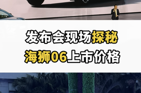 发布会现场探秘海狮06上市价格