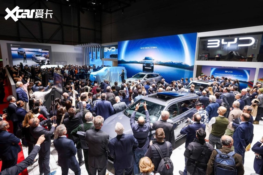 比亚迪e-seed gt未上市询底价比亚迪亮相2024日内瓦车展发布会上