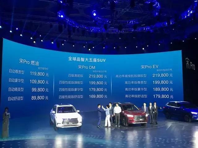 8.98万起！比亚迪宋Pro推"铁三角"系列
