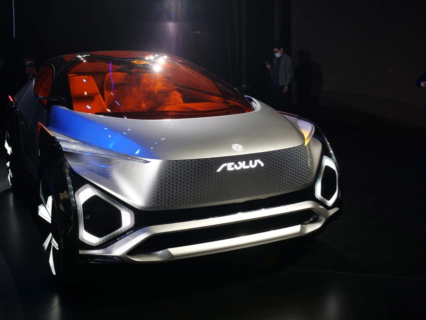 风神e.π2021概念车正式发布 定位智能纯电SUV