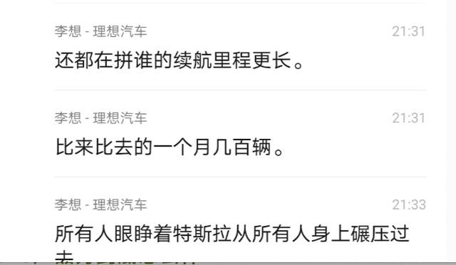 李想错在哪?也聊model 3包圆北、上、深销冠的原因