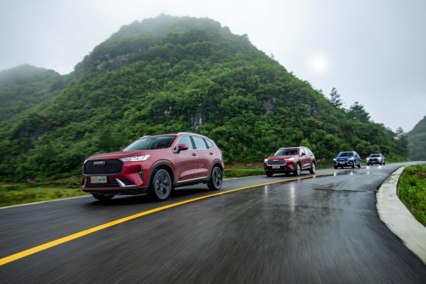 贵州山区试驾哈弗H6，2.0T车型比1.5T更省油？最低仅为5.4L