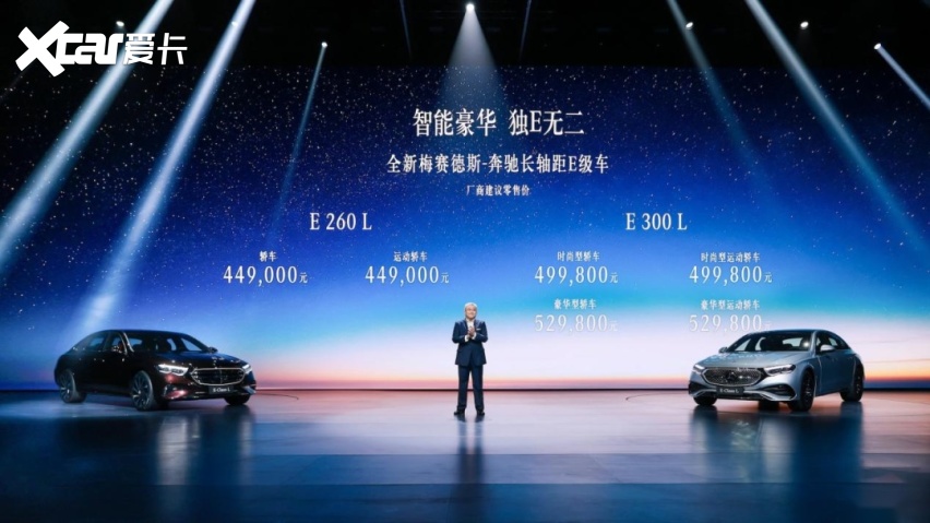 全新梅赛德斯-奔驰长轴距E级车：智能豪华的新角色与新主张