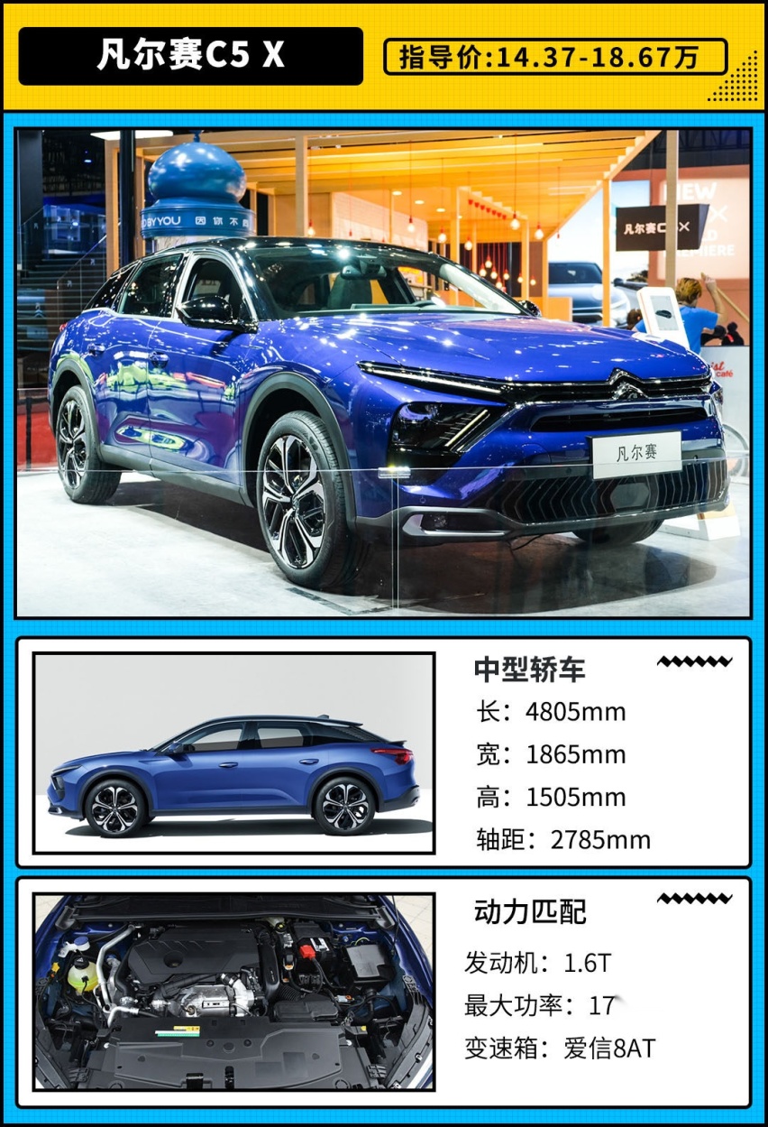 东风雪铁龙-凡尔赛C5 X正式上市 无敌底盘+8AT还只要14万多？
