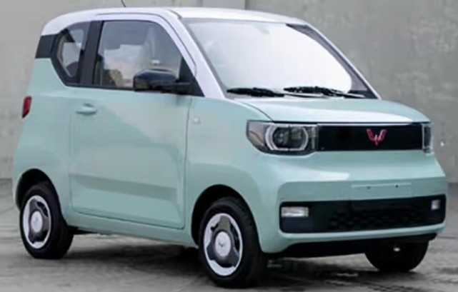 升级大灯 增加气囊 五菱宏光MINI EV中期改款车型曝光