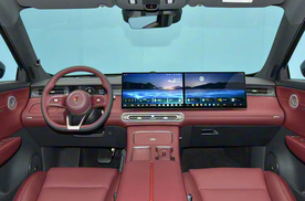 采用双联屏 红旗HS6 PHEV内饰亮相