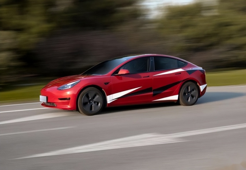 特斯拉车主福利，Model 3/Model Y可贴车身拉花，最高售价7