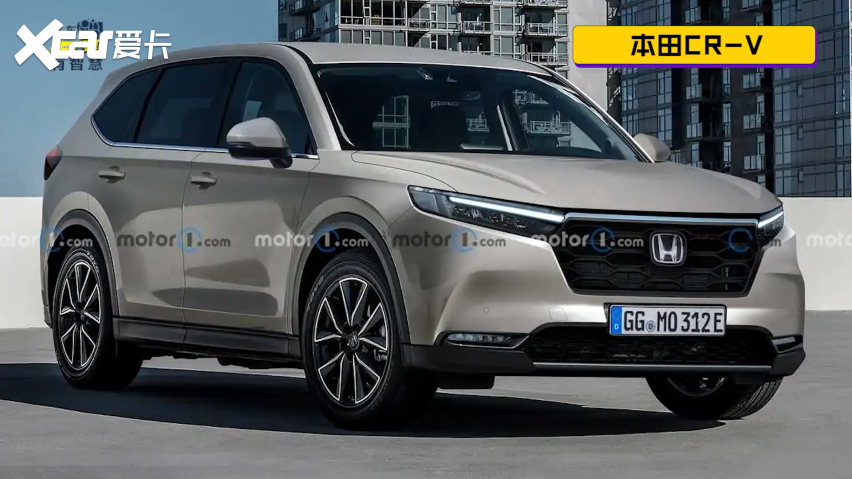 汽车谍报组丨采用本田家族最新设计理念 新款本田cr V假想图曝光 爱卡汽车爱咖号
