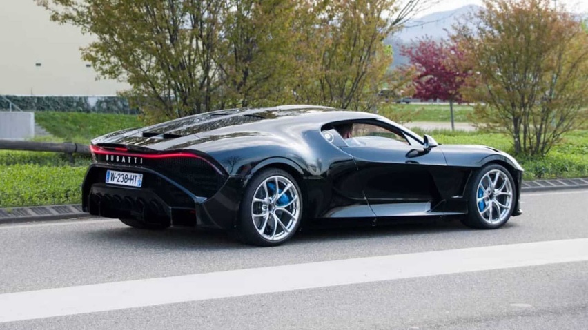 布加迪La Voiture Noire量产版实拍照曝光