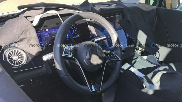 奔驰EQS SUV最新谍照曝光，预计2022年亮相