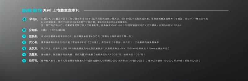 枭龙系列双车上市，哈弗全面转型新能源