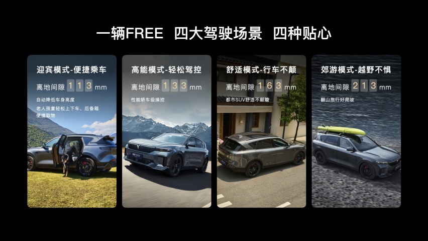 刀锋机甲设计、L4级智驾赋能 岚图FREE 318上市