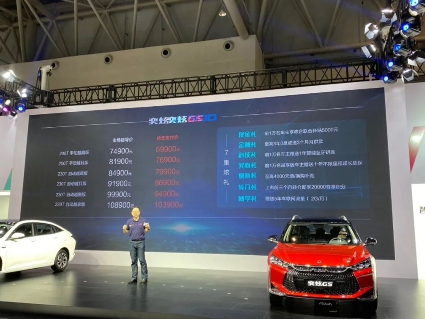 搭载全新赛道标识，风神奕炫GS/EV上市，售：7.49万起