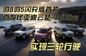 方程豹豹5、豹8更新闪充版，配云辇-P Ultra黑科技能实现3轮行驶