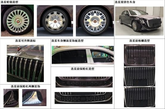 ​红旗全新大型轿车L1申报信息曝光 4.0T混动挺有排面啊