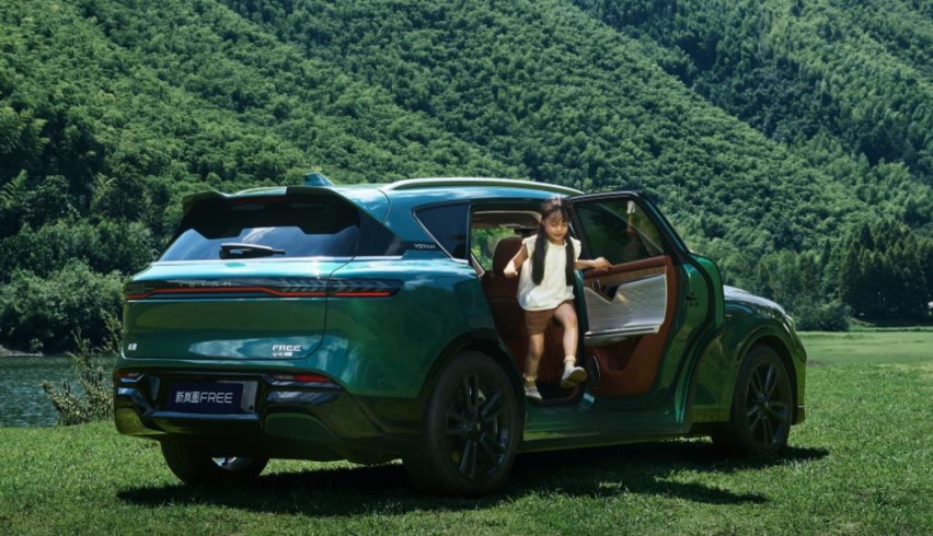 2024款岚图FREE，新型东安1.5T增程器，百度Apollo辅助驾