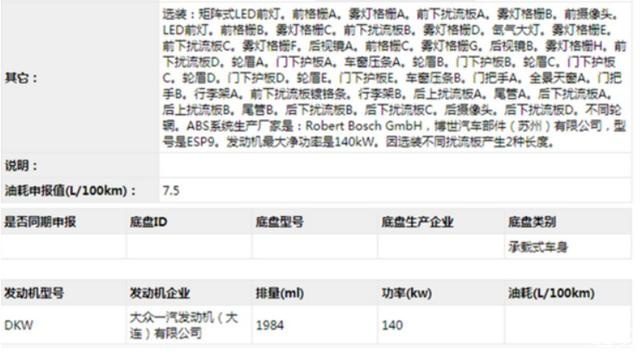 全新奥迪Q5L申报图曝光！外观小改更运动配2.0T+7DCT