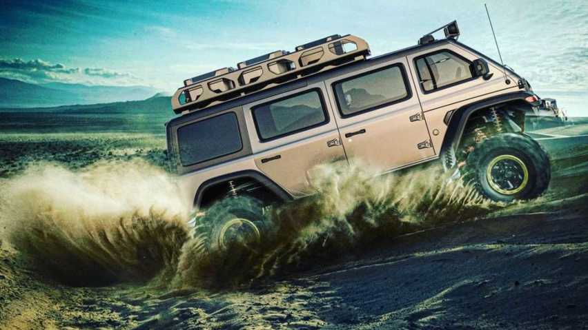 Jeep牧马人也能改装成旅行车？VAN渲染图曝光！
