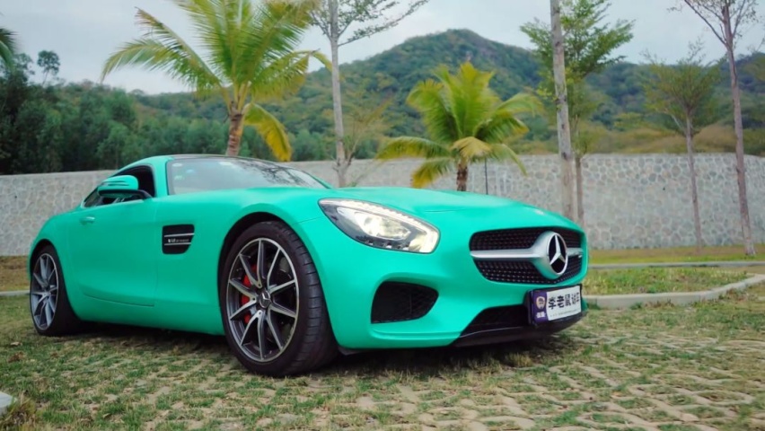 两抹男人都无法抗拒的绿！双门E46遇上AMG GT S