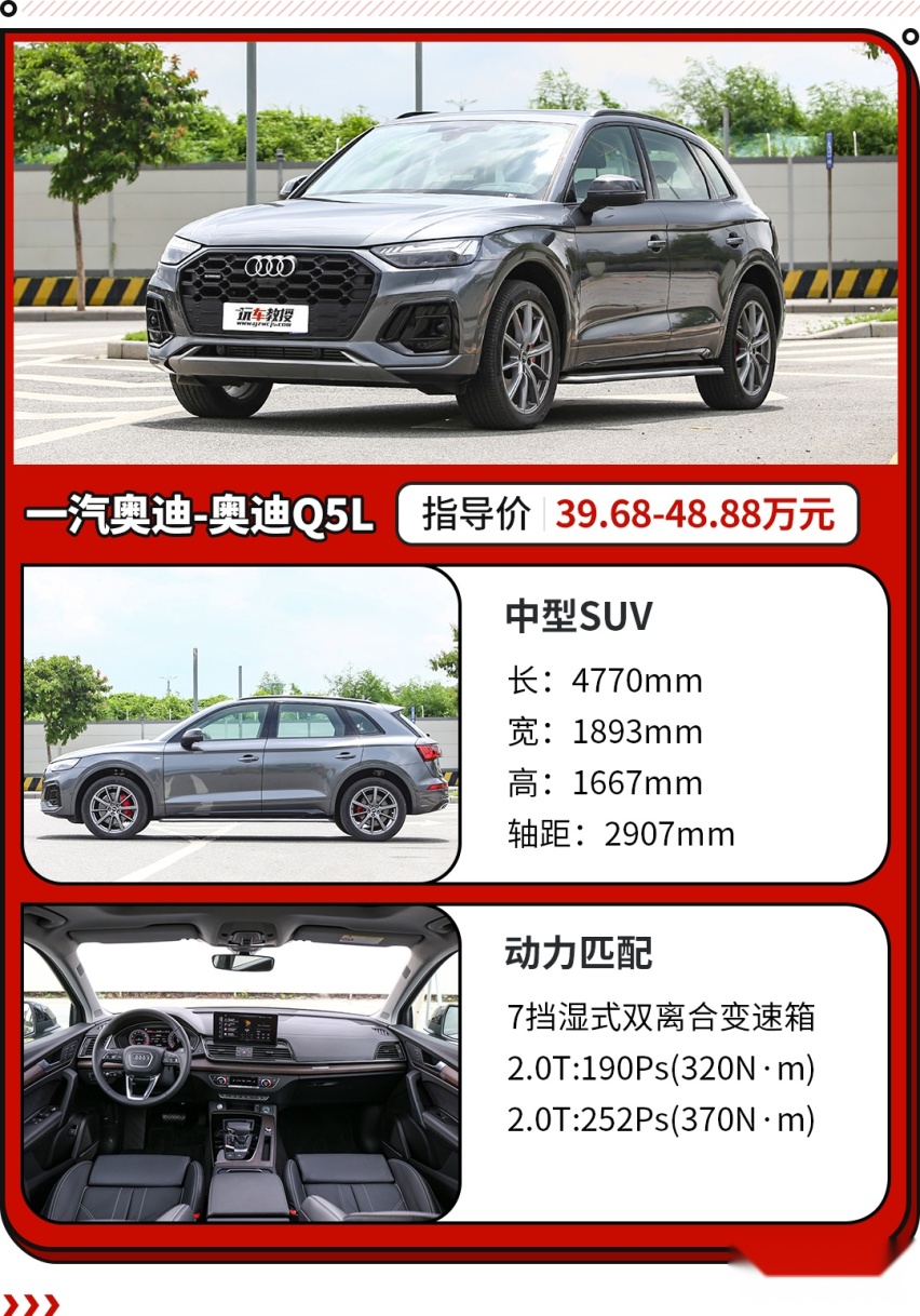 快去抄底！奥迪Q5L最高优惠10万 新款都没它香！