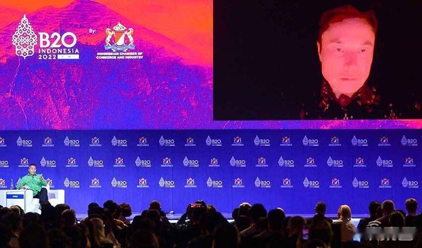 上天入地进网全开花 B20马斯克谈印尼商业王国
