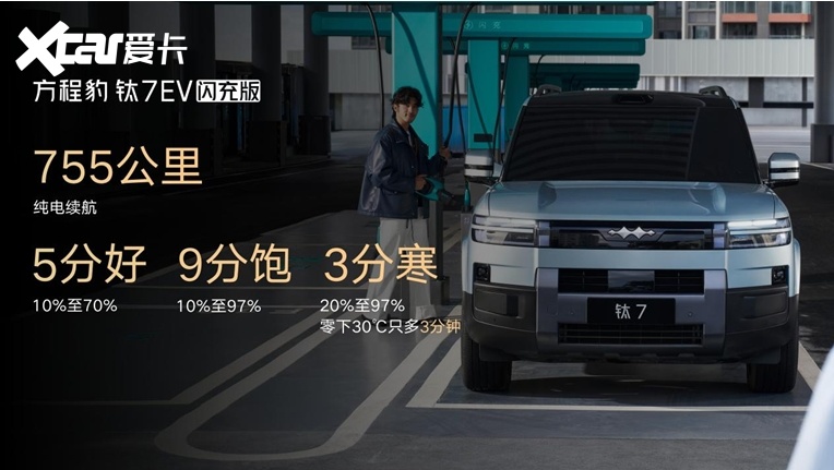 方程豹钛7EV闪充版：闪充赋能自在出行，山海之间共鉴未来生活新方式
