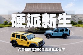硬派新生｜全新坦克300全面进化太香了