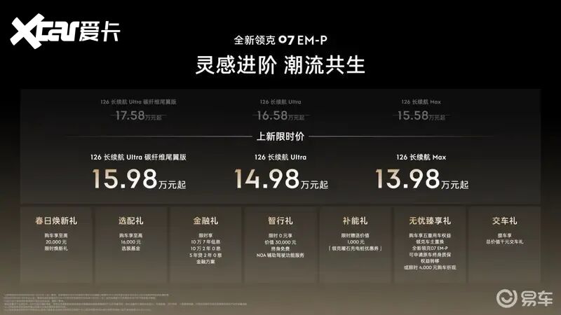 浩思动力加持,领克07 EM-P新版本重新定义性价比
