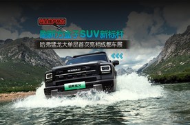 哈弗猛龙大单品首次亮相成都车展，以全维产品力刷新方盒子SUV新标杆