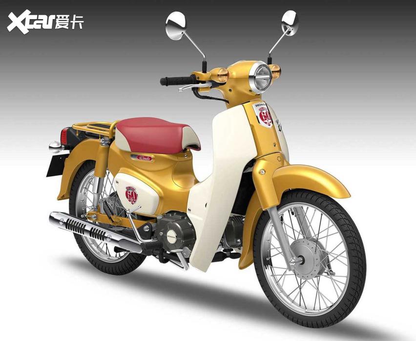本田摩托在东南亚推出限量版弯梁ex5,金色配色致敬经典-爱卡汽车爱咖