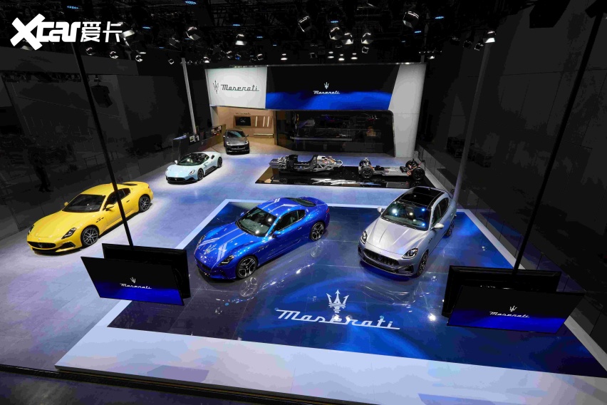 玛莎拉蒂携全新纯电车型登陆上海车展 全面开启电气化新征途