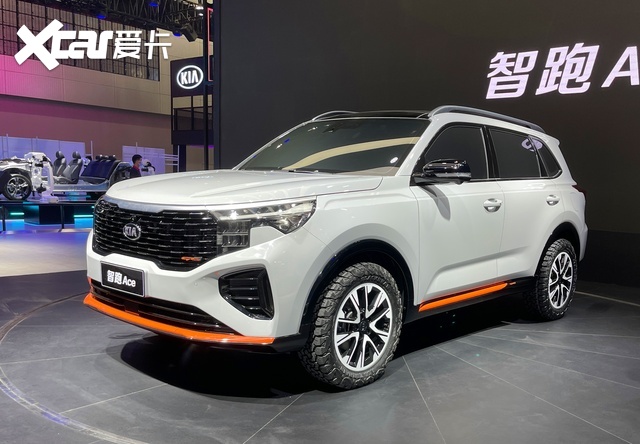 全新起亚智跑来了两驱城市suv却配越野轮胎造型真霸气