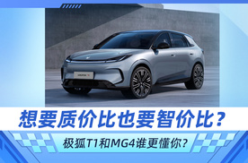 要质价比也要智价比？ 极狐T1和MG4谁更懂你？