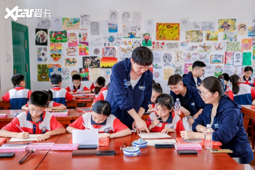 上汽大众“繁星计划”希望小学公益行动走进湖南益阳