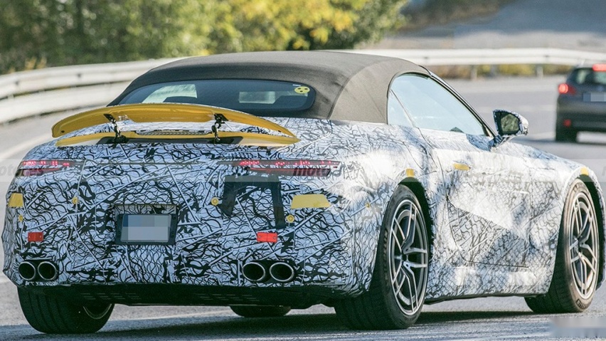 奔驰AMG GT继任者，AMG SL PHEV谍照曝光