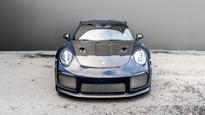 保时捷911 GT2 RS实车 很强的运动感