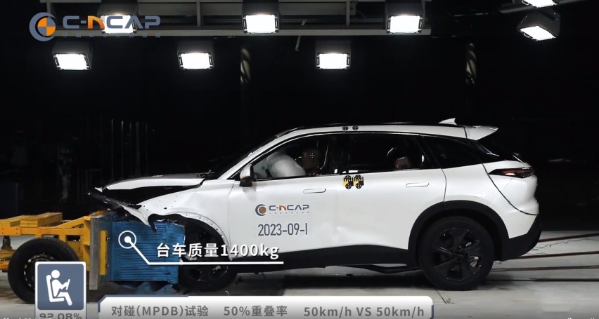 品质过硬，北汽魔方以89.1%的高分荣膺C-NCAP五星安全评价
