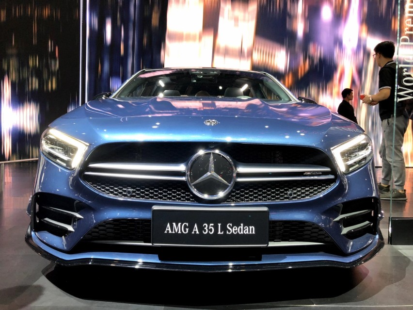 奥迪S3的克星！AMG A35 L正式亮相上海车展！