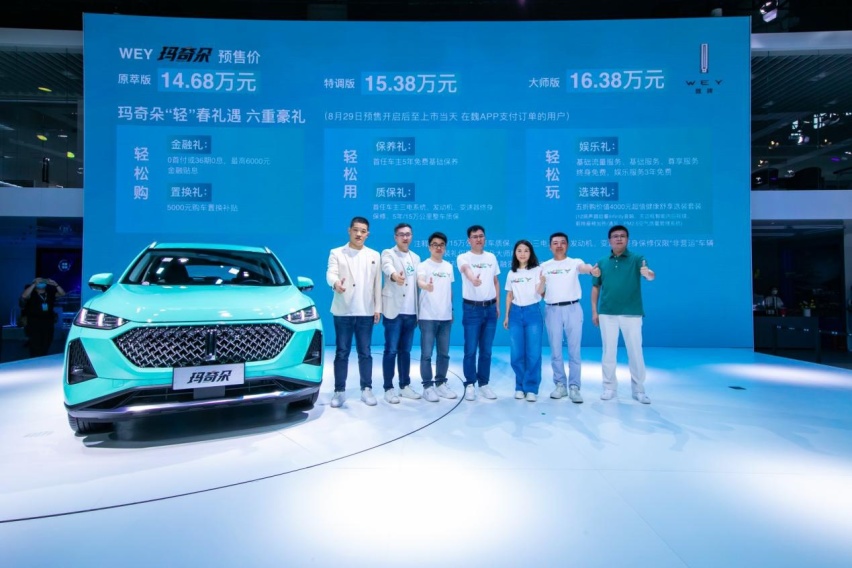 坦克400/500首秀，长城5大品牌12款新车，多款已装上DHT混动
