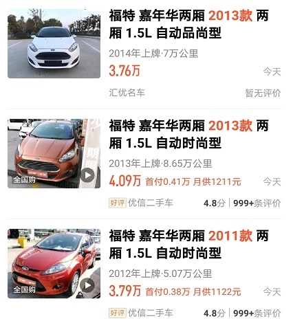 不到四万买台二手车给女友代步，哪些车型不会被嫌弃？