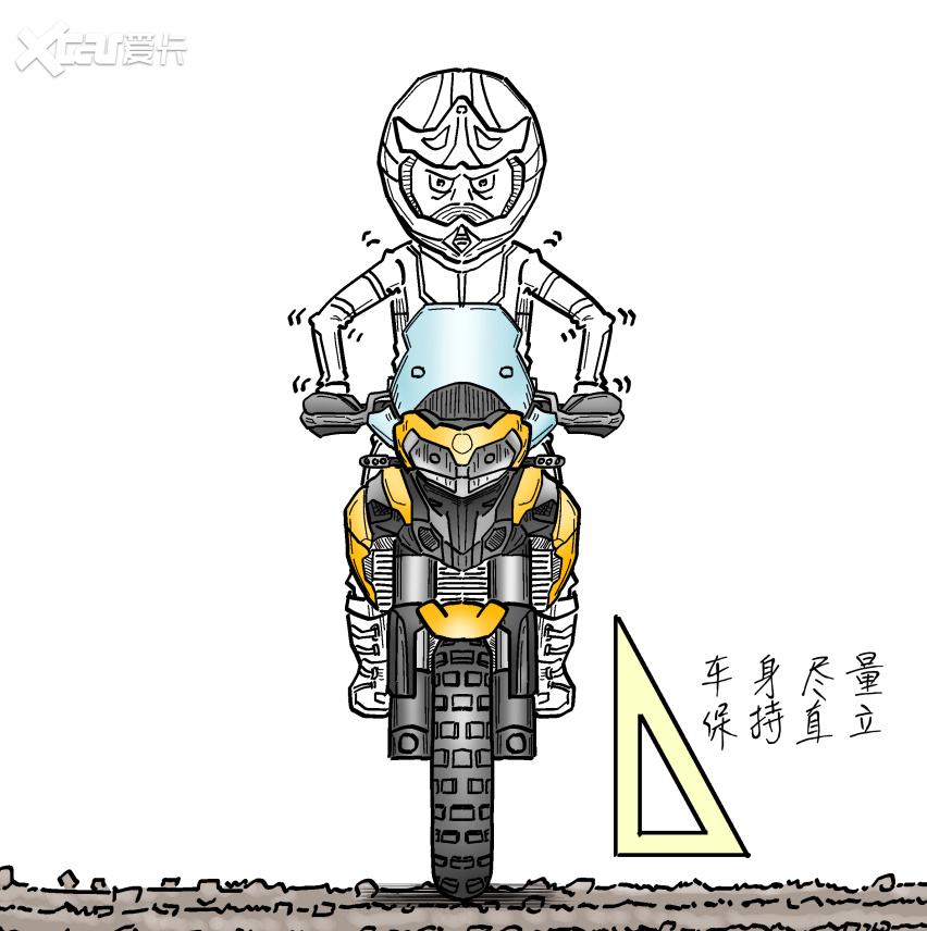 烂泥地里骑车的技术分享