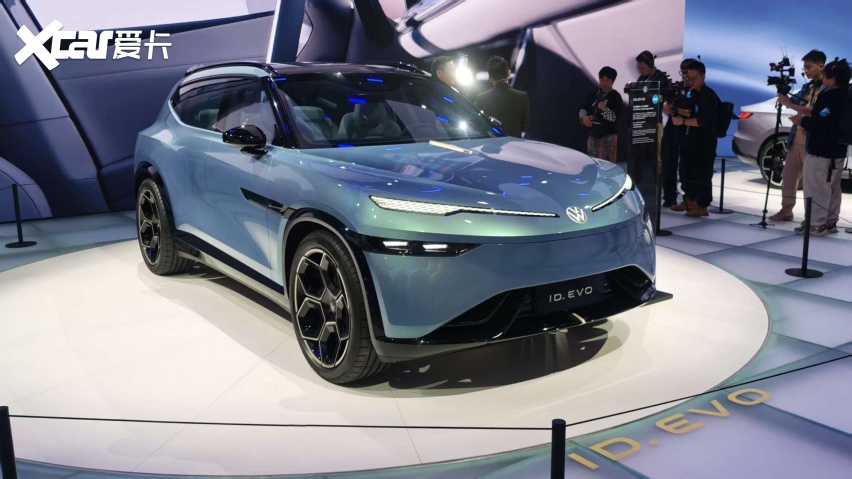 ID.EVO概念车=量产与众08，800V+纯视觉OA明年一季度开卖