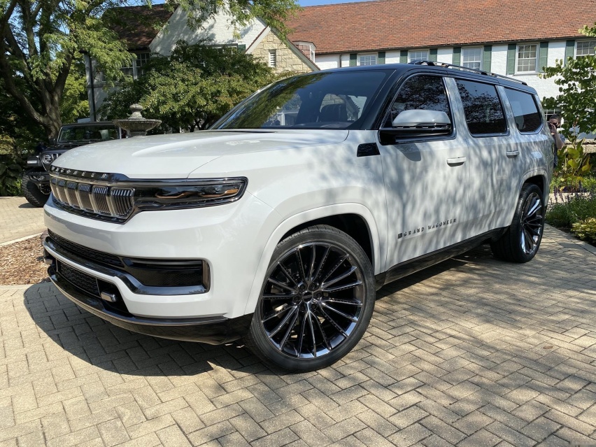 Jeep新旗舰瓦格尼原型测试车曝光，细节之处有新的调整