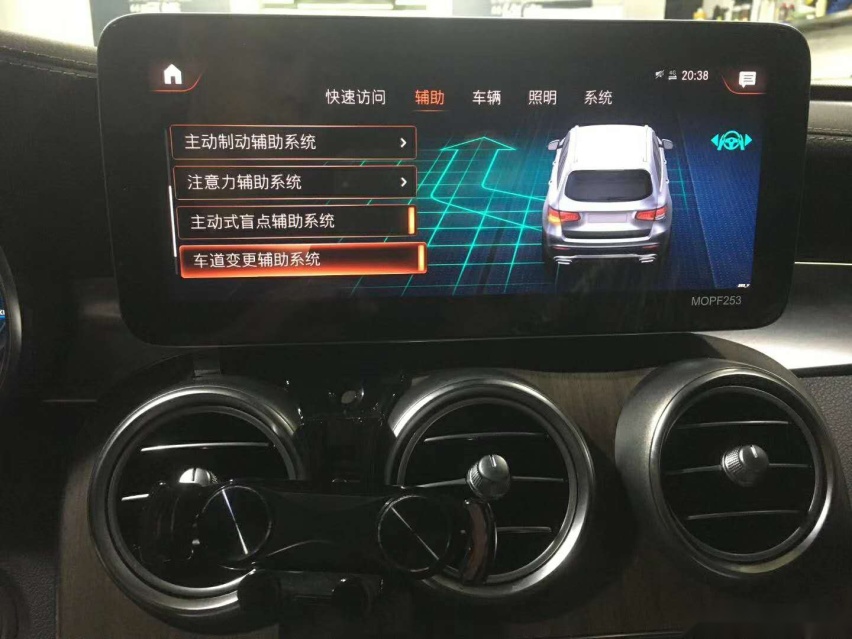 奔驰GLC改装23P智能驾驶辅助，柏林音响