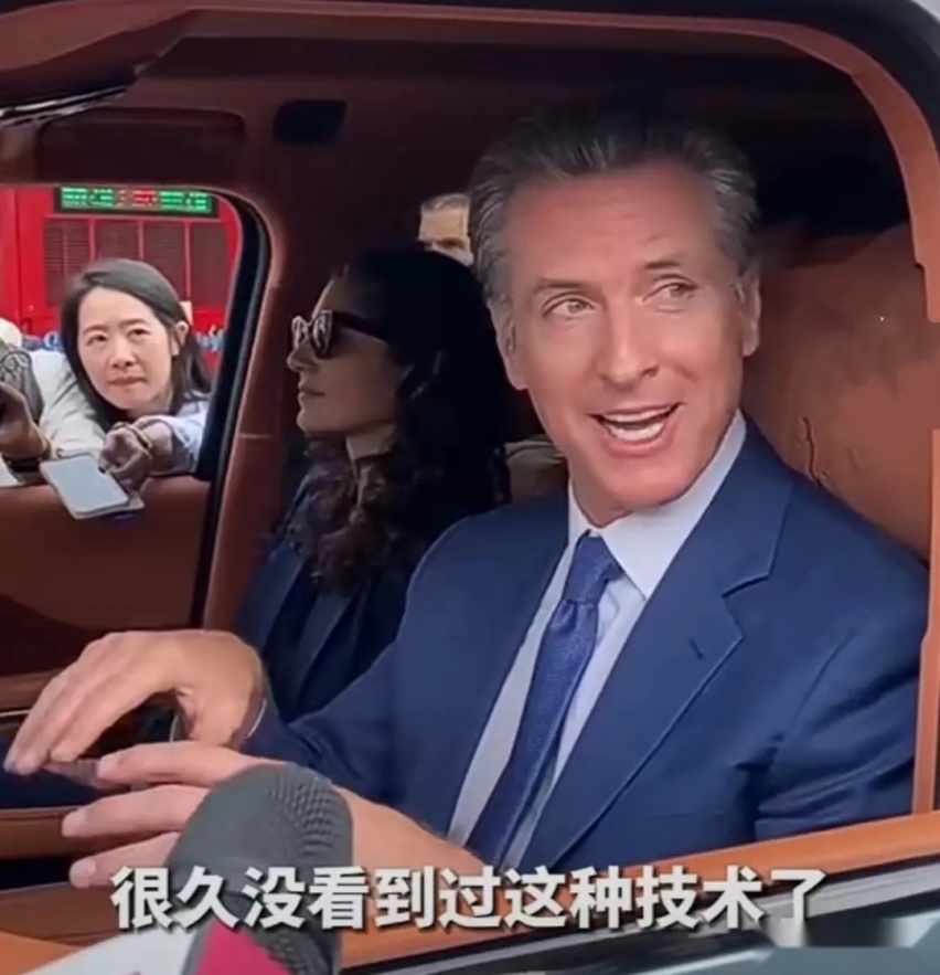 美国加州州长带货比亚迪，仰望U8究竟有何魅力?