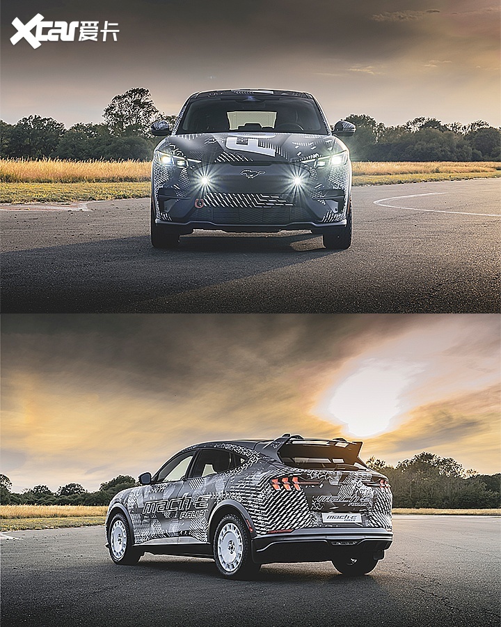 改装拉力赛风格更硬汉,福特野马 mach-e rally嘉年华登场 (图3)