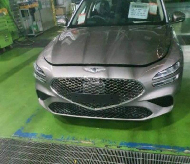 搭2.5T+8AT动力 捷尼赛思G70旅行版路试谍照曝光