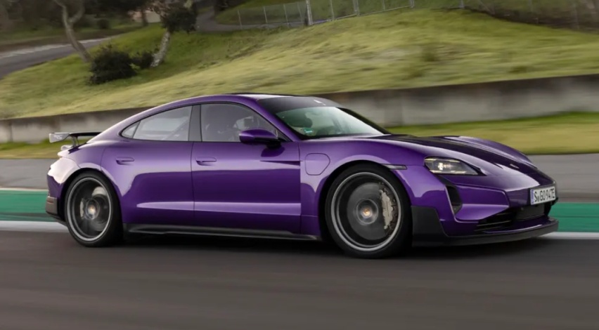 2025款保时捷Taycan Turbo GT，双电机超1100马力，